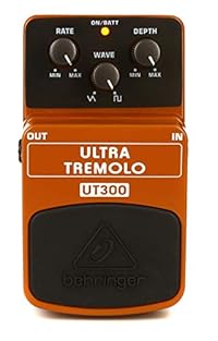 Get the classic, warm and mind-bending tremolo effects of vintage ‘60s amps This BEHRINGER product has been designed to compete head to head with leading products on the market Dedicated Rate, Wave and Depth controls for awesome sound shaping Status ...