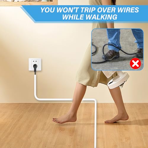 39\" Cord Hider for Wall Mounted TV, Self Adhesive Silicone Cable Hider for Wires On Wall, Wire Raceway Management for Home and Office Trim, Cord Concealer Channel, Cord Organizer, White (39\") - Thumbnail 6