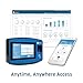 uAttend NX2500 Biometric Fingerprint, RFID, PIN Time Clock for Small Business – Cloud-Based Attendance System with Optional Payroll Integration – All-in-One System
