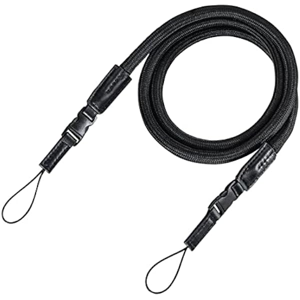 Hama Pasek do aparatu z szybkim zapięciem (pasek do noszenia, pleciony, pasek na szyję 120 cm długości, nylon, uniwersalny pasek na ramię do lustrzanek, lustrzanek cyfrowych, aparat kompaktowy i