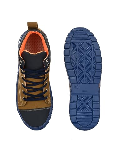 Image of BUCIK Casual Sneakers for Men (Blue - Size 10) | Lightweight - Comfortable | BCK4025