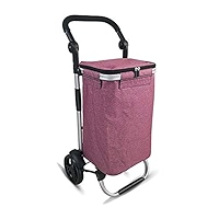 Amazon.com: Utility Shopping Cart Shopping Trolley Aluminum