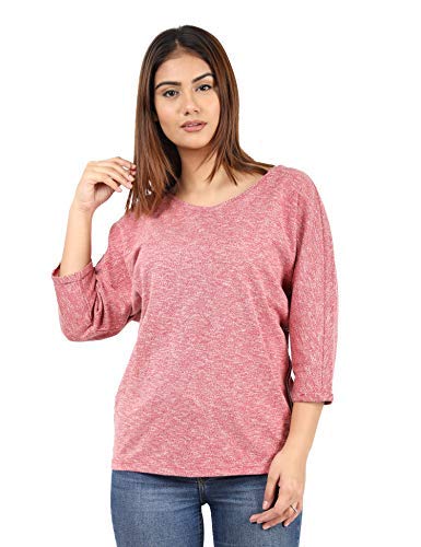 Buy CHKOKKO Winter Wear Baggy Loose fit Full Sleeves Tops for Womens (XXL,  Lightred) at Amazon.in