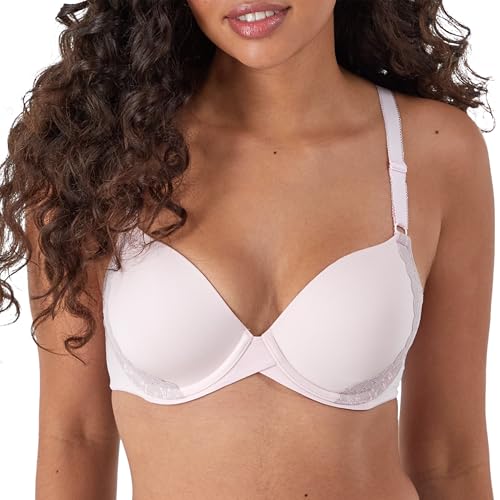 Image of Maidenform Women's Demi Underwire Bra, One Fab Fit Lightly Padded Bras for Women, Convertible Straps (Plus