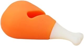 Soup Lid Anti Overflow Device Carrot Chili Chicken Leg Shape Household Reusable Cooking Tool(C)