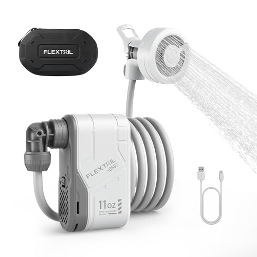 FLEXTAILGEAR MAX Rechargeable Portable Camping Shower