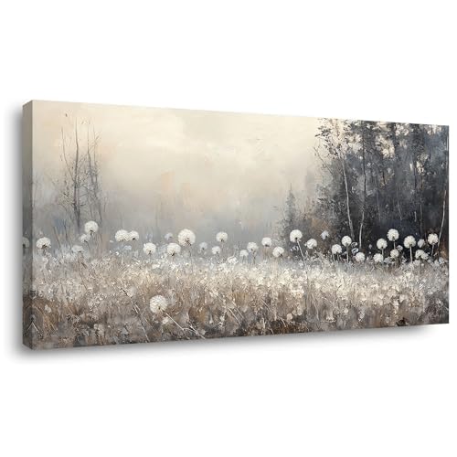 Lasdel Dandelion Landscape Canvas