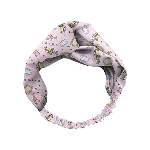 Image of Spoontiques - Headband - Printed Fabric Hair Bands - Knotted Hair Band for Everyday Use - Friends,One Size, 20307