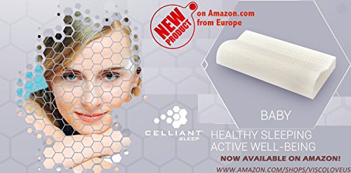 VISCO LOVE Celliant Sleep Baby Memory Foam Pillow US LLC.