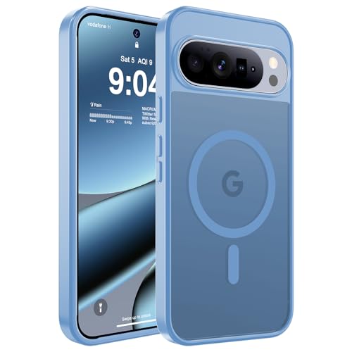 Image of WRJ Magnetic Case for Google Pixel 10 Pro XL 6.8-Inch, Sky Blue