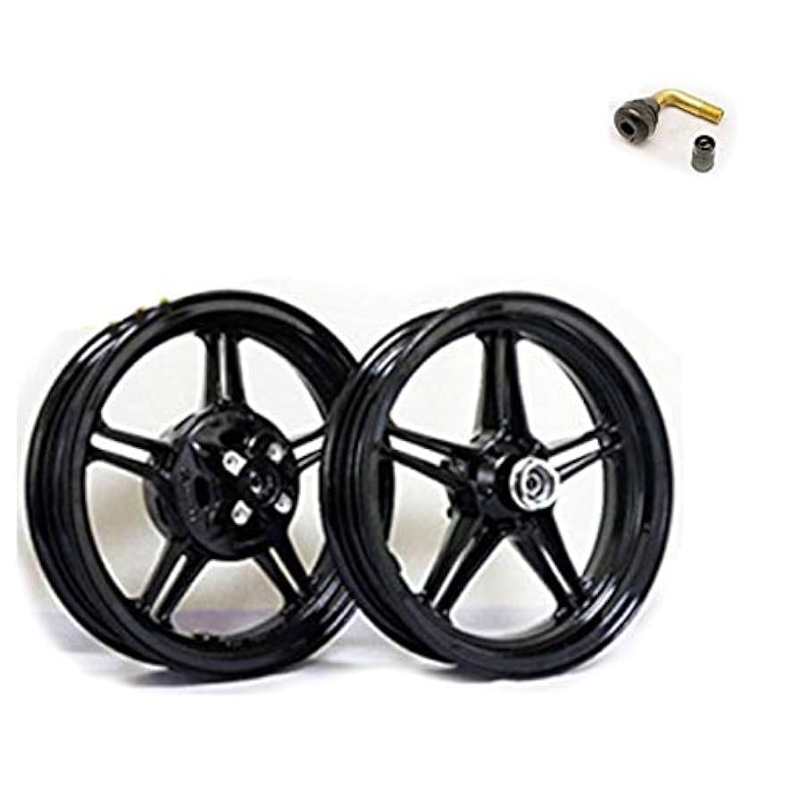 ホイール 4本セット 12インチ　※連休中の発送可 ホイール4本セット BEST AZ sports RC-10 (BK) 12インチ 4.0J