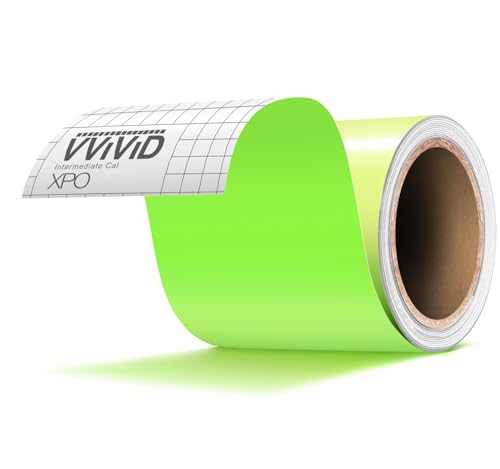VViViD Glow in The Dark Green Vinyl Tape Roll (3” x...
