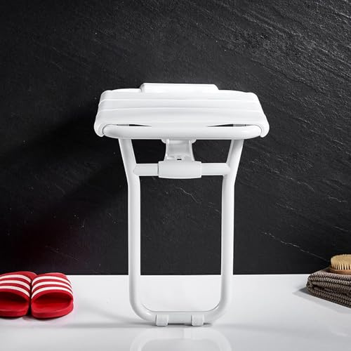 Tabouret de siège de douches haut de gamme mural rabattable avec pieds