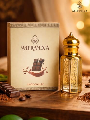 Image of Choco Musk Attar Perfume for Men & Women | Long Lasting Ittar Perfume | Pocket Perfume for Men | Sweet Chocolate Musk Fragrance | Gift Item for Men & Women