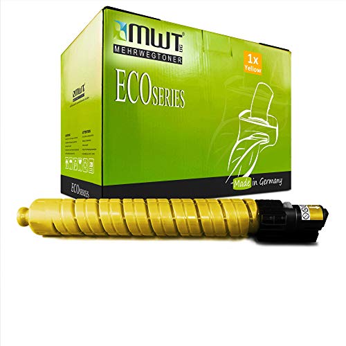 Cartouche Ricoh MP C5000 MWT jaune pour des impressions laser aux couleurs éclatantes