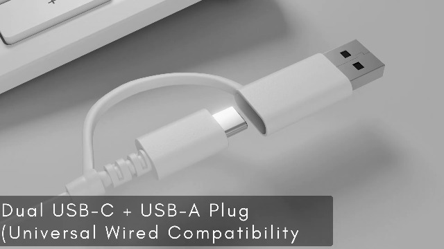 Amazon.com: Macally USB C Wired Keyboard for Mac (USB C + USB A