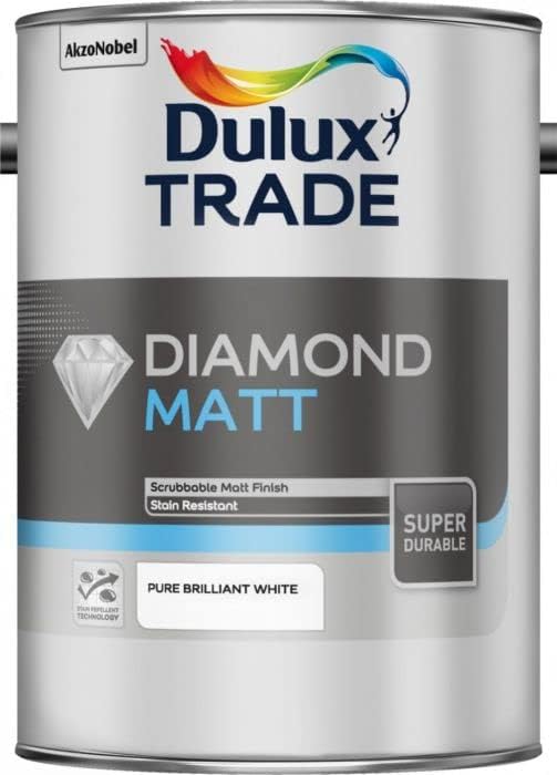 Dulux Trade Diamond Matt Pure Brilliant White 5L