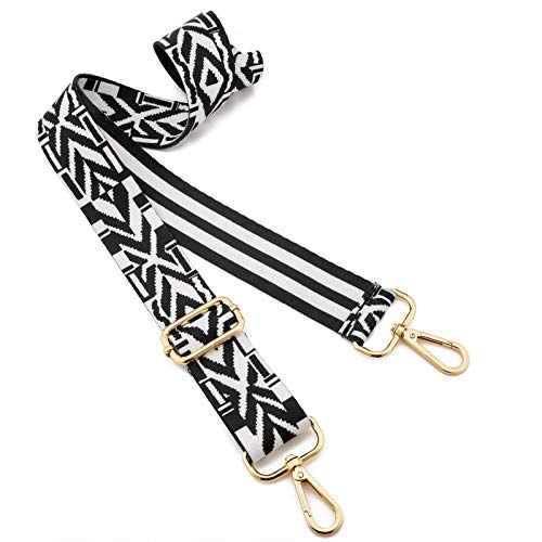 Image of ZOOEASS Wide Shoulder Strap Adjustable Replacement Belt Crossbody Canvas Bag Handbag