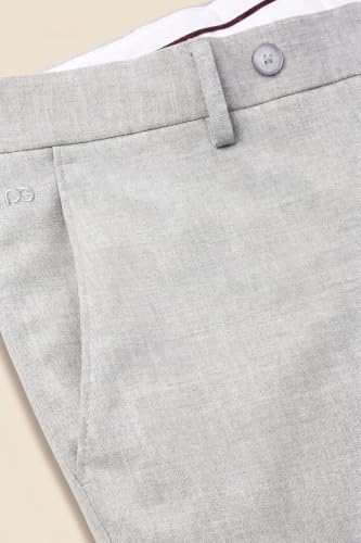 Image of Peter England Men Mid Rise Neo-Slim Formal Trouser