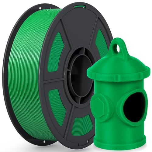 Image of iSANMATE ASA Filament 1.75mm Green 1KG, UV & Weather Resistant 3D Printer Filament Perfect for Outdoor Functional Parts, Dimensional Accuracy + /- 0.02mm, 1kg Spool (2.2lbs)