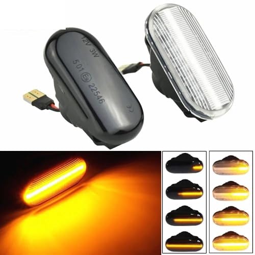 Intermitentes laterales para Cube Z11 con luz de señalización dinámica color ahumado 4