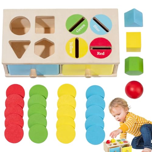 Jeu de boîtes de correspondance pour de doux moments de tri au salon