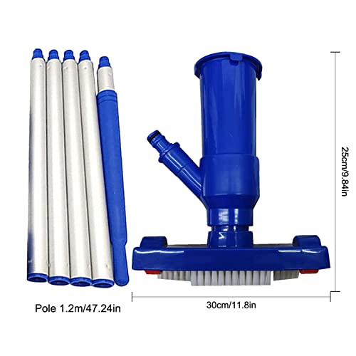 Piscina Leaf Vacuum,Vácuo de material PP portátil - Ferramenta de limpeza fácil de usar para piscina