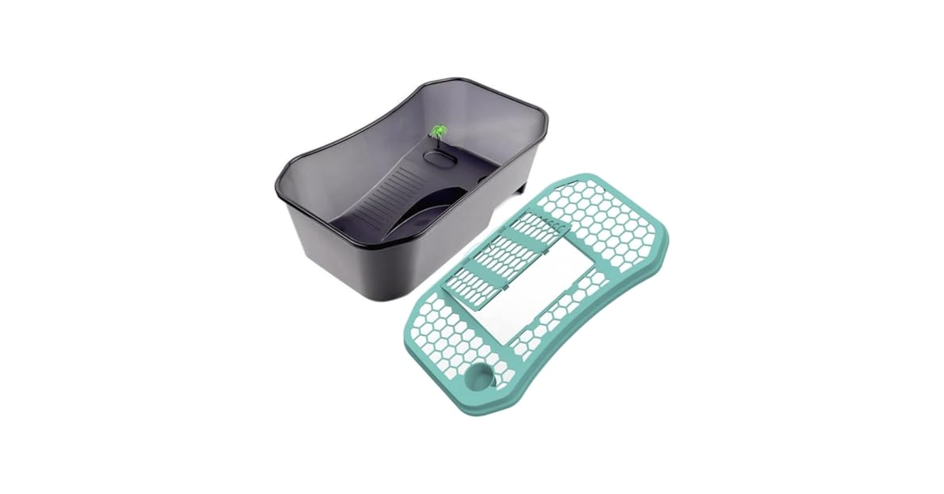 Amazon | Catonlifer カメ用水槽 大きい カメ 水槽 亀の水槽