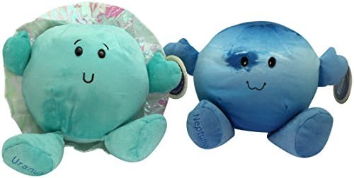 Celestial Buddies Ice Planets Plush Set Uranus Neptune