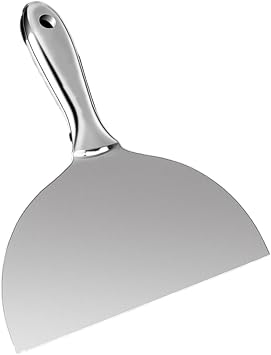 Stainless Steel Scraper Joint Knife Spackle Knife for Drywalls Finishing Plaster Scraping Wallpaper Putty Knife Flexible Stainless Steel