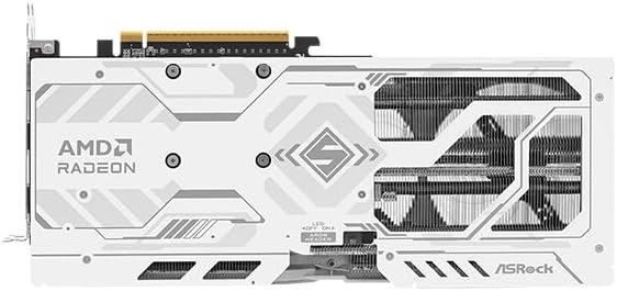 ASRock Radeon RX 9060 XT Steel Legend 16GB GDDR6 OC Graphics Card | 3275 MHz Boost | Triple Fan | 0dB Cooling | Metal Backplate | PCIe 5.0 | DisplayPort 2.1a, HDMI 2.1b - 3