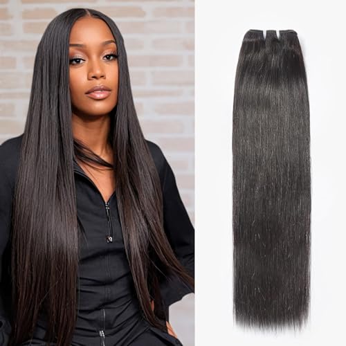Wequeen 16A Straight Human Hair Bundles 16 Inch...