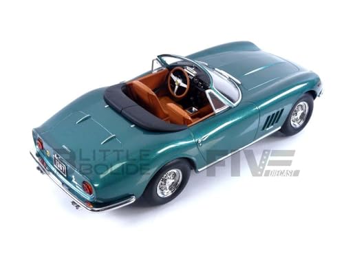 KK Scale Models 1/18 - F-ERRARI 275 GTB/4 Nart Spider - 1967 miniatura 6