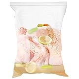 [ PACK OF 50 ] X-Large 3 Gallon Food Storage Bags for Freezer, Meat, Space Organization, Packing,...