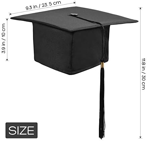OULII Graduation Cap Hat Adjustable 