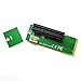 MintCell M.2 M (M2) Key NGFF to PCI-E (PCIE) 4X Adapter with 4 Pin MOLEX Power Cable v1.0