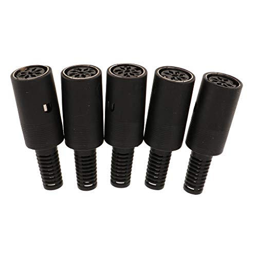 Conector Mini DIN Tipo 6 hembra Milageto para componentes de teclado y ratón 3