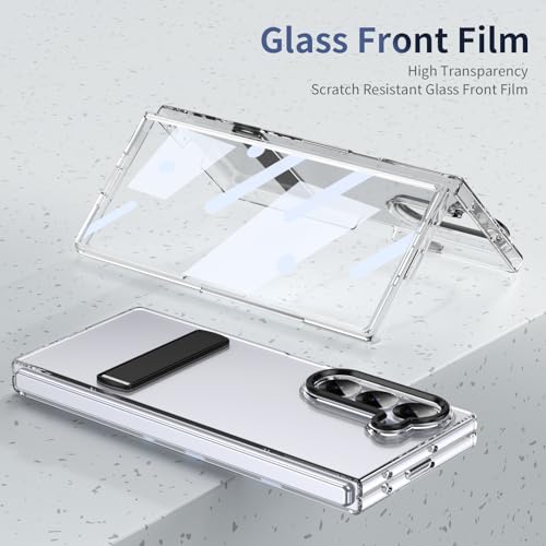 Coque Samsung Galaxy Z Fold 6 antichoc transparente étui robuste avec support - 3