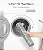 ADOV Square Shower Mat Non Slip Anti Mould, 53 x 53cm Bath Mat Grey for Inside-Shower, Anti Slip Shower Mats with Strong Suction Cups and Drain Holes, Mildew Resistant, Machine Washable #4