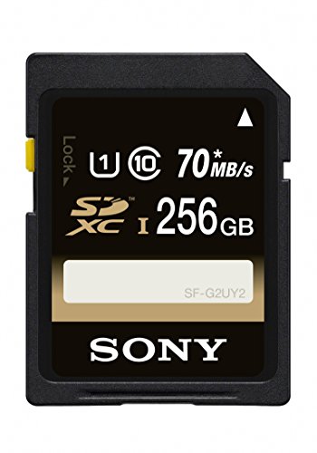 Best Deal Sony 256GB Class 10 UHS-1 SDXC up to 70MB/s Memory Card (SFG2UY2/TQ) Best Deal Sony 256GB Class 10 UHS-1 SDXC up to 70MB/s Memory Card (SFG2UY2/TQ)