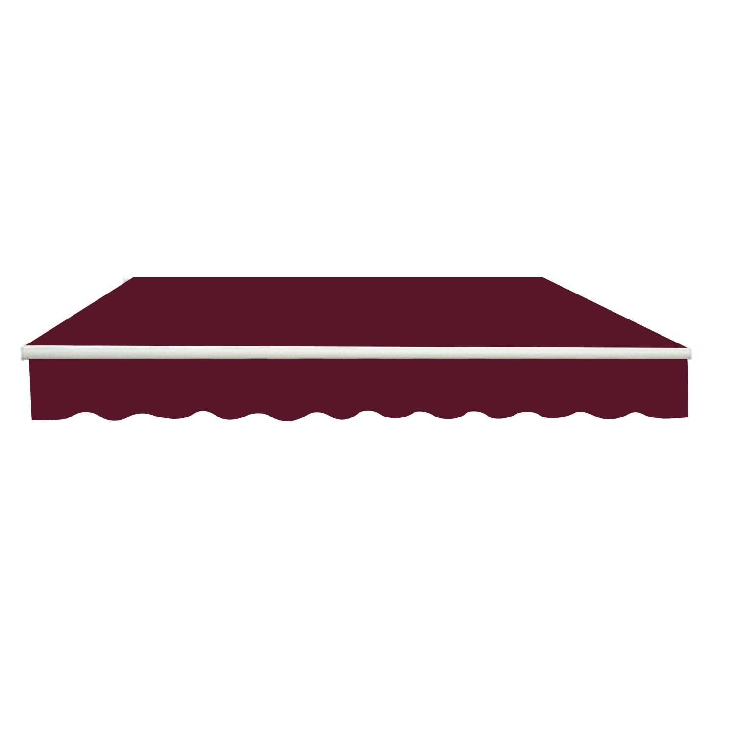 Green Bay Wine Red Garden Patio Awning Canopy Sun Shade Shelter Replacement Fabric - 2M x 1.5M