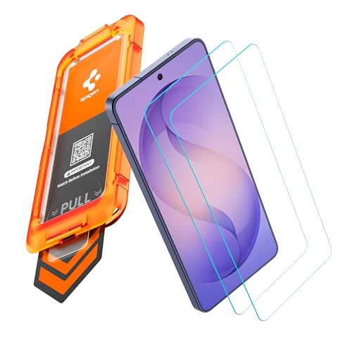 Image of Spigen AlignMaster S Tempered Glass Screen Protector Guard for Galaxy S26 Plus [2 Pack]