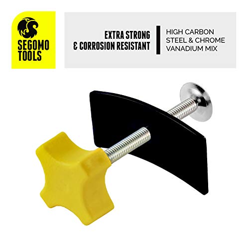 Segomo Tools 360 Degree Swivel Joint Slip Resistant Heavy Duty Brake Pad Spreader Tool | Brake Compression Tool | Brake Pad Tool | Disc Brake Pad Spreader | Brake Caliper Tool - Bpst01 #TOP3