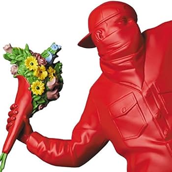 Amazon | FLOWER BOMBER RED Ver. 2G MEDICOM TOY Sync. BANKSY