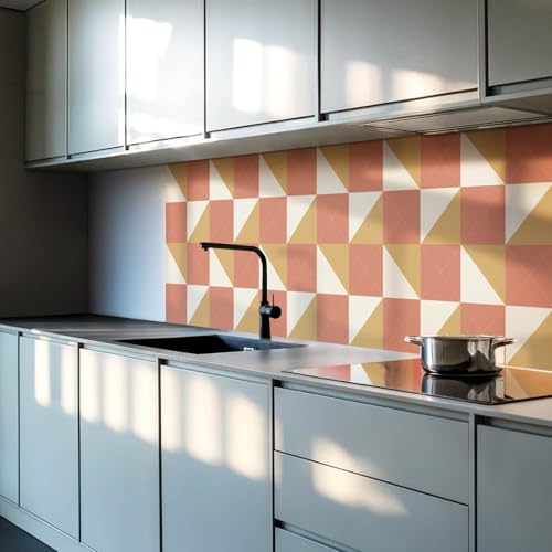 Paneles murales para renovar la cocina sin obras con montaje rápido rectangular 3