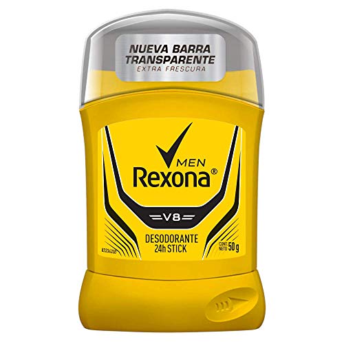 Rexona Men V8 24h Desodorante Stick, 50 g