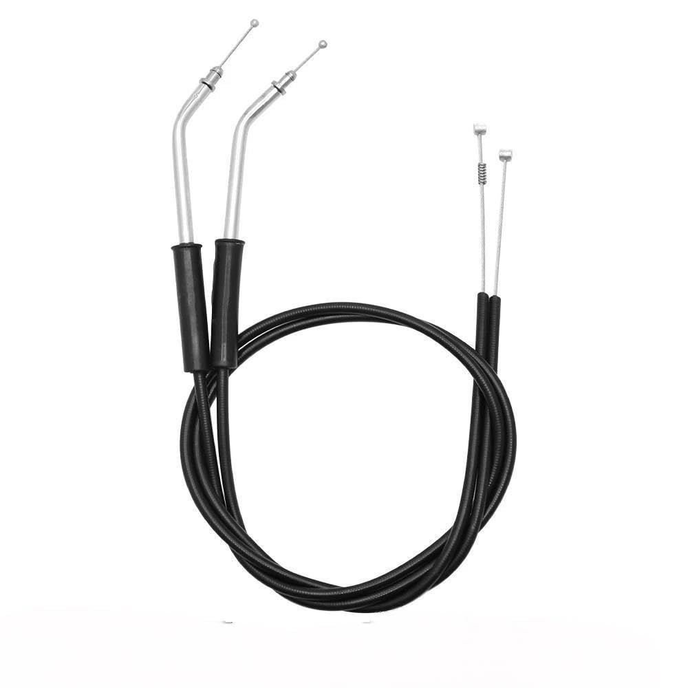 Câble d'accélérateur moto 110cm noir pour éliminer le jeu sur Harley Sportster 1200