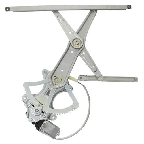 Image of TRQ Front Passenger Side Power Window Motor and Regulator Assembly Compatible with 2001-2007 Toyota Highlander