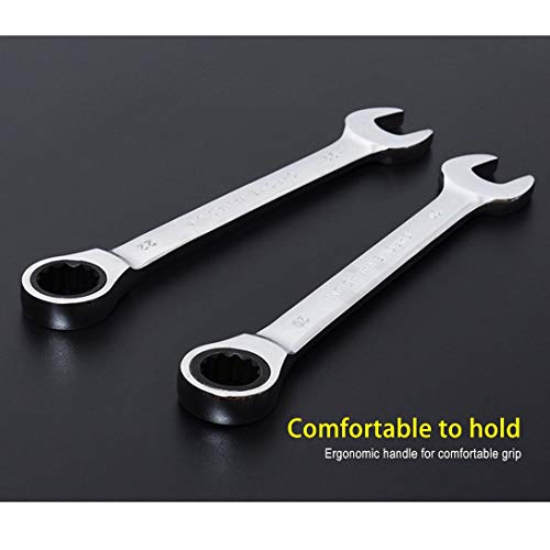 6-24 MM 72 Dentes de Cabeça Fixa Chave de Catraca Combinada Chaves Multiuso Chaves de Uso Duplo Chav