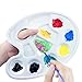 Acrylic Paint Set - Non Toxic Paints for Beginners, Kids, Students and Professional Artists 12x12 ml Rich Pigment Vibrant Colors - Perfect for Canvas, Wood, Clay, Fabric, Ceramic, Nail Art and Crafts